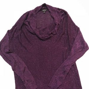 Purple “sparkle” sweater